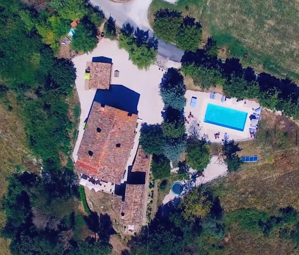 Country House Villa La Farfalla Pietralunga  Exterior photo